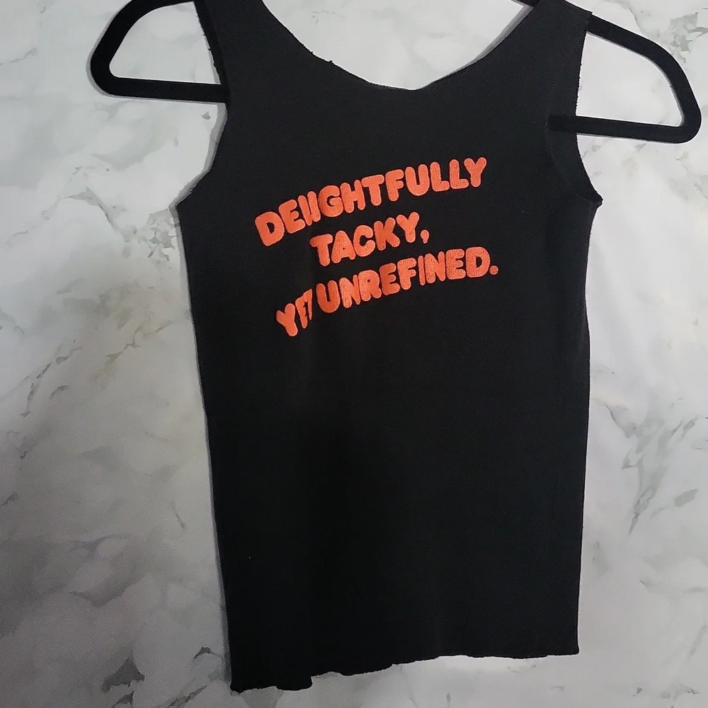 Vintage🔥 Rare Hooters Uniform Tank Top CHANNELSIDE An Original Location - Picture 3 of 9